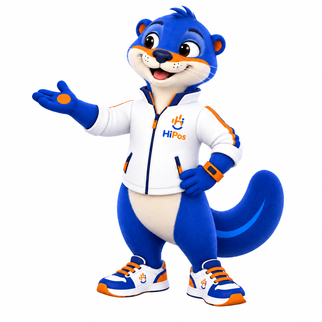 Mascota de HIPOS presentando los planes por emisión